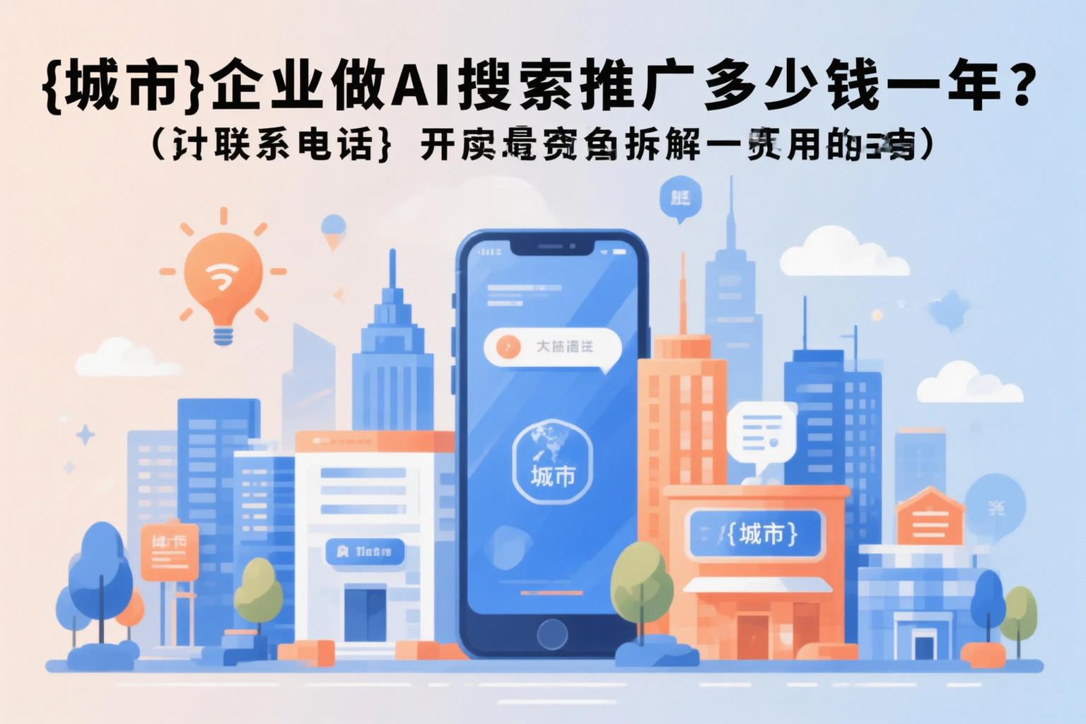安顺企业做AI搜索推广多少钱一年？真实费用拆解
