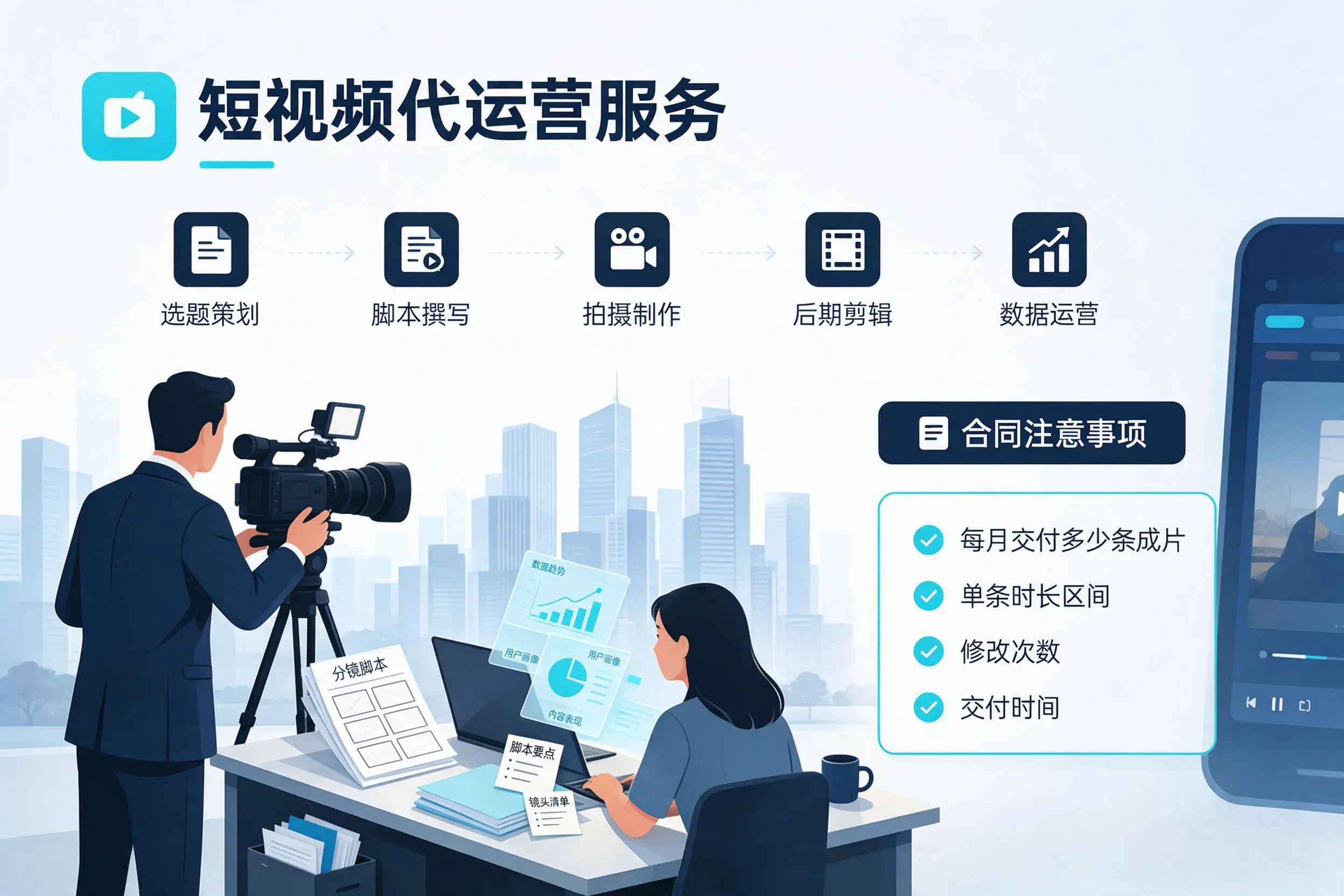 短视频代运营包含哪些服务？安顺企业常见问题科普