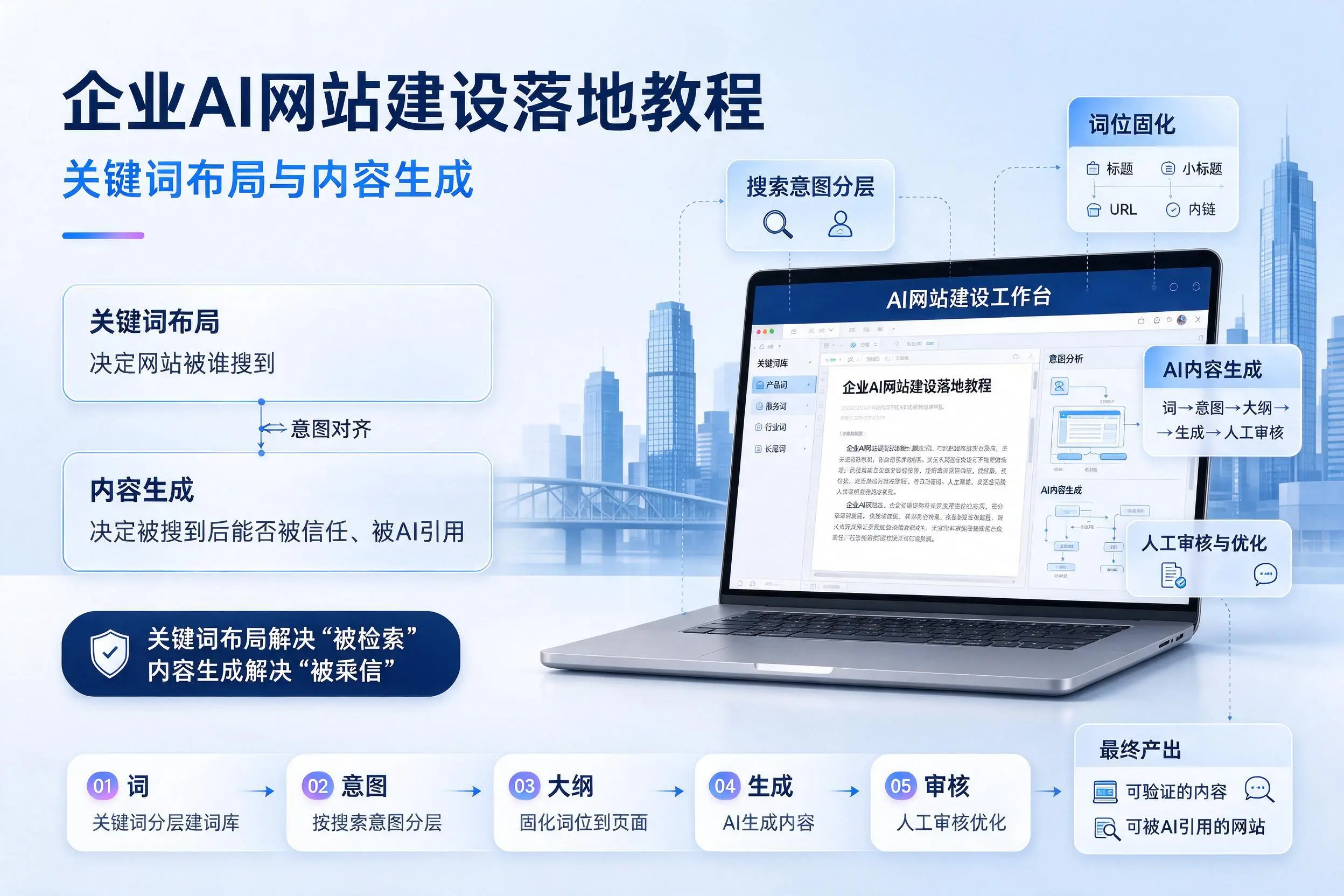 安顺企业AI网站建设落地教程：关键词布局与内容生成
