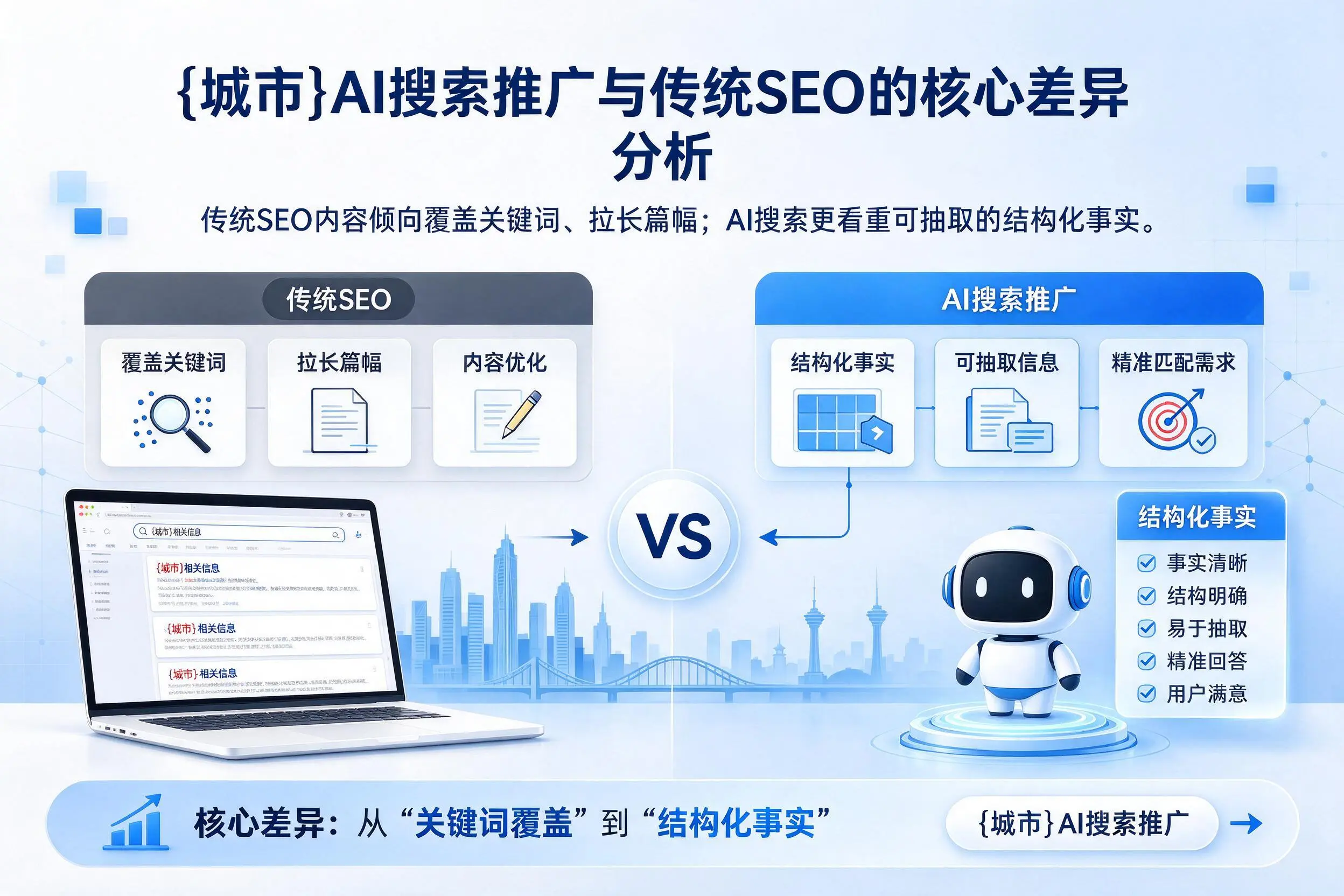 安顺AI搜索推广与传统SEO的核心差异分析